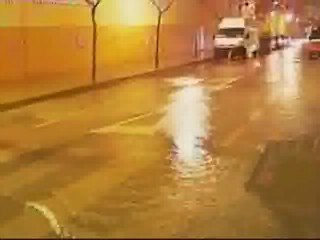 La tormenta inunda la costa mediterránea