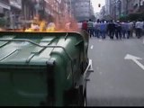 Huelga de los trabajadores de la construcción en Vigo