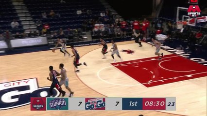 Troy Brown Jr. with one of the day's best dunks