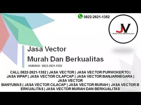 AMAZING! Jasa Pembuatan Vector Murah dan Berkualitas Bandung 0822-2621-1352