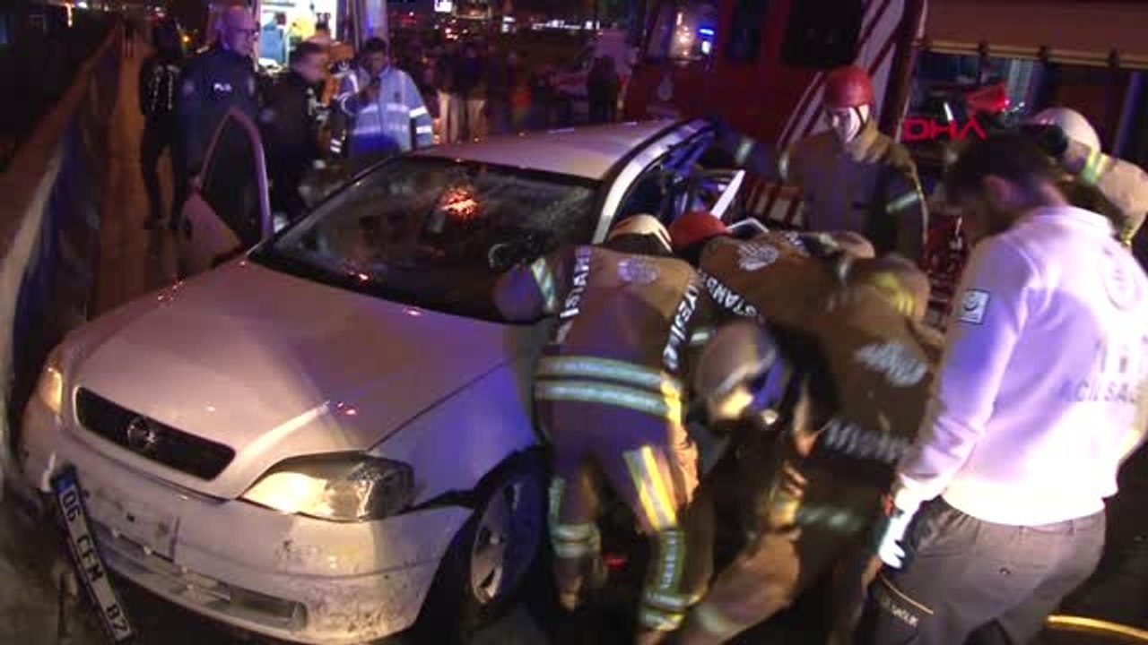 D100 Karayolu'nda Zincirleme Kaza 1 Ölü, 4 Yaralı