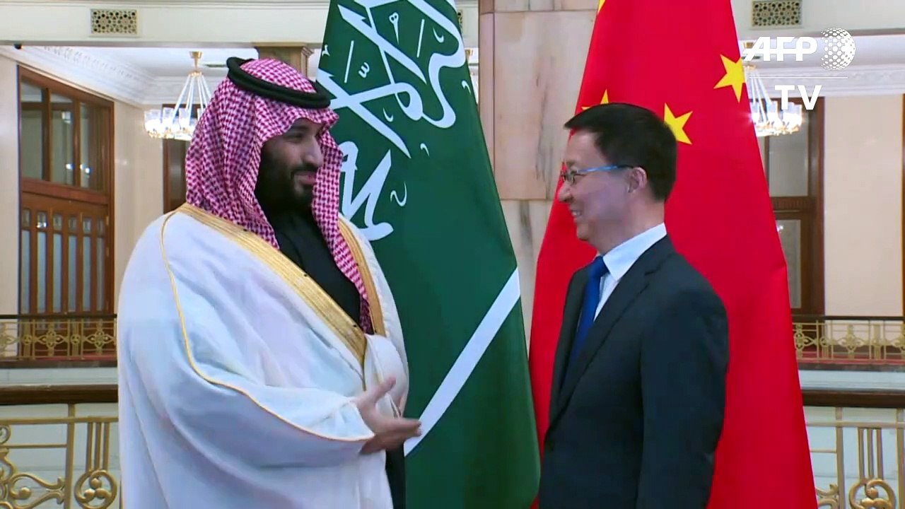 ولي العهد السعودي يلتقي الرئيس الصيني واتفاق نف...