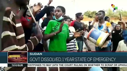FtS: Sudan's President Dissolves Govt and Announces State of Emergency