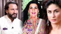 Sara Ali Khan & her Mother Amrita Singh PRAISED by Saif Ali Khan; Check Out | FilmiBeat