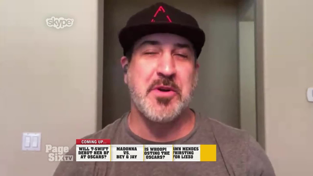 We caught up with @realjoeyfatone after he was unmasked on @MaskedSingerFOX, and he told us how he kept his identity a secret on the show, the possibilites of an @NSYNC reunion and more! Tune in to #PageSixTV!