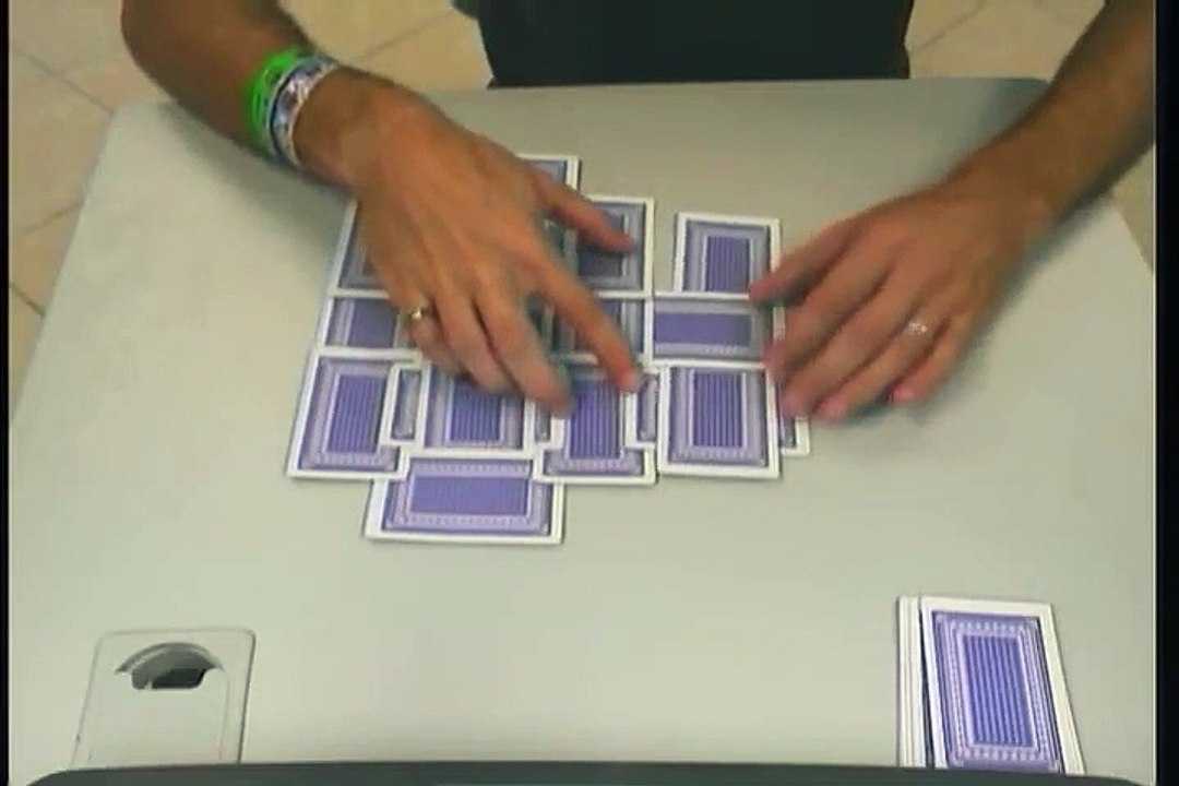 Pick Up 29 Cards By Touching Only