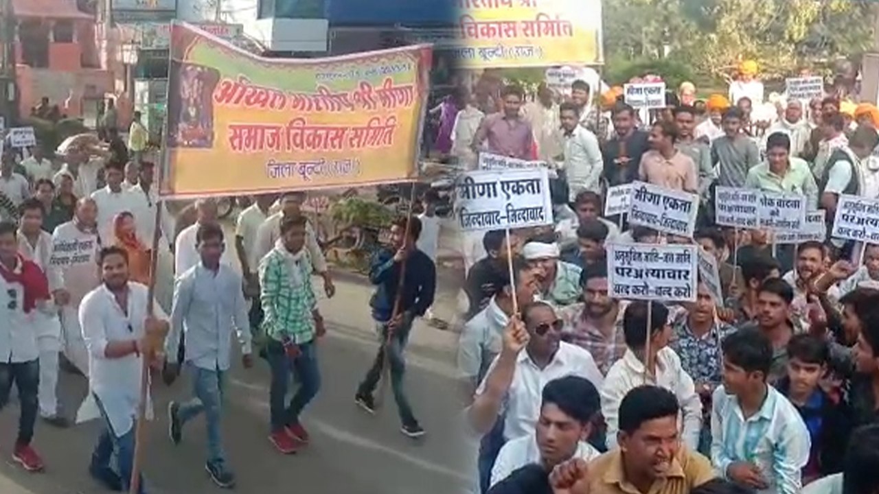 राजस्थान : गहलोत सरकार के मंत्री चांदना के खिलाफ सड़कों पर उतरा मीणा समाज