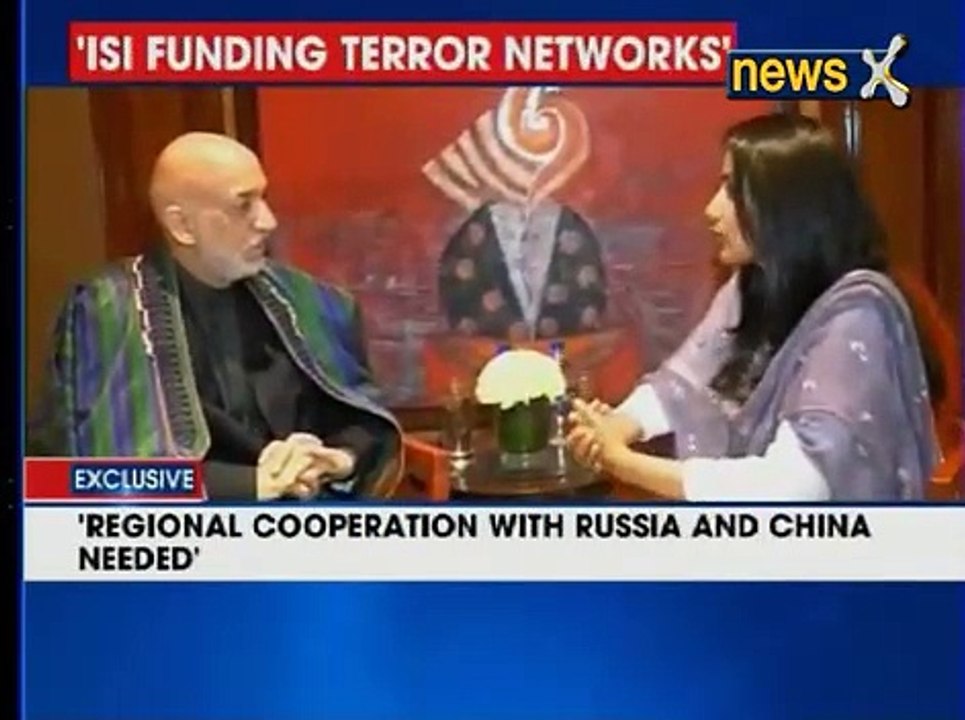 Former Afghan President Hamid Karzai speaks exclusively to NewsX