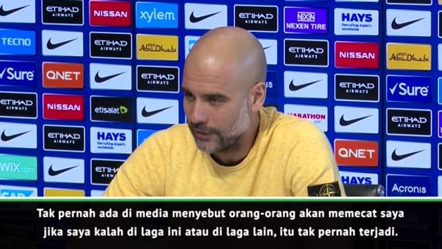 City Tak Pernah Meragukan Saya Seperti Chelsea Meragukan Sarri - Guardiola