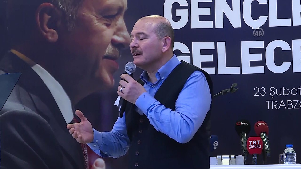 Soylu: 'Türkiye hayalin ötesinde olan bir anlayışın içerisine girdi' - TRABZON