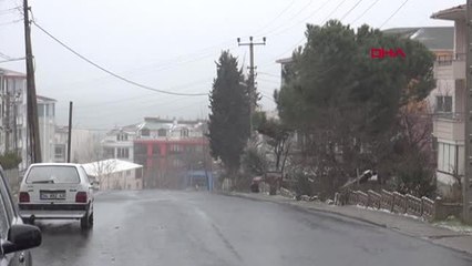 Tekirdağ Trakya'da Kar ve Fırtına Etkili Oluyor