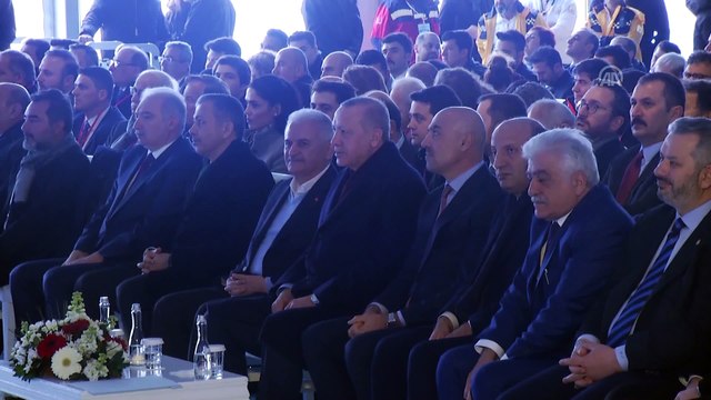 Tersane İstanbul Temel Atma Töreni - Bakan Turhan (1) - İSTANBUL
