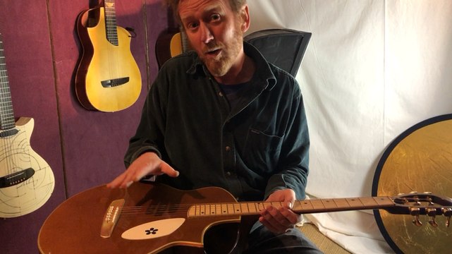 Musique. Fred Kopo, le luthier de M, dessine des guitares particulières