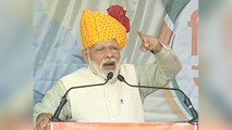 Our fight is for Kashmiris, not against them: PM Modi in Tonk | Oneindia News