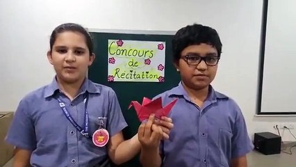 The Modern School Faridabad Poem Recitation