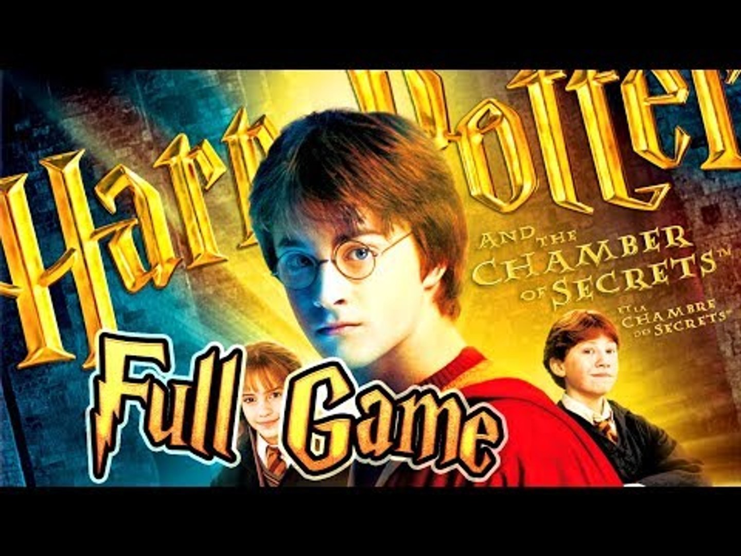 ⁣Harry Potter and the Chamber of Secrets FULL GAME Movie Longplay (PS2, GCN, XBOX)