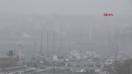 Çanakkale'de Etkili Kar Yağışı-2