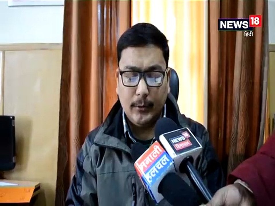 बर्फबारी के बाद मनाली के ऊपरी क्षेत्रों में हो रहा हिमस्खलन-After the heavy rain and snowfall avalanches in the upper areas of Manali