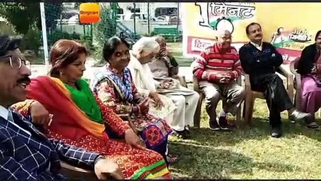 'हिन्दुस्तान' के आओ राजनीति करें अभियान में 'वन मिनट' टॉक का आयोजन