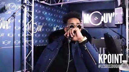 KPOINT : son problème avec sa guitare en concert à L'Olympia