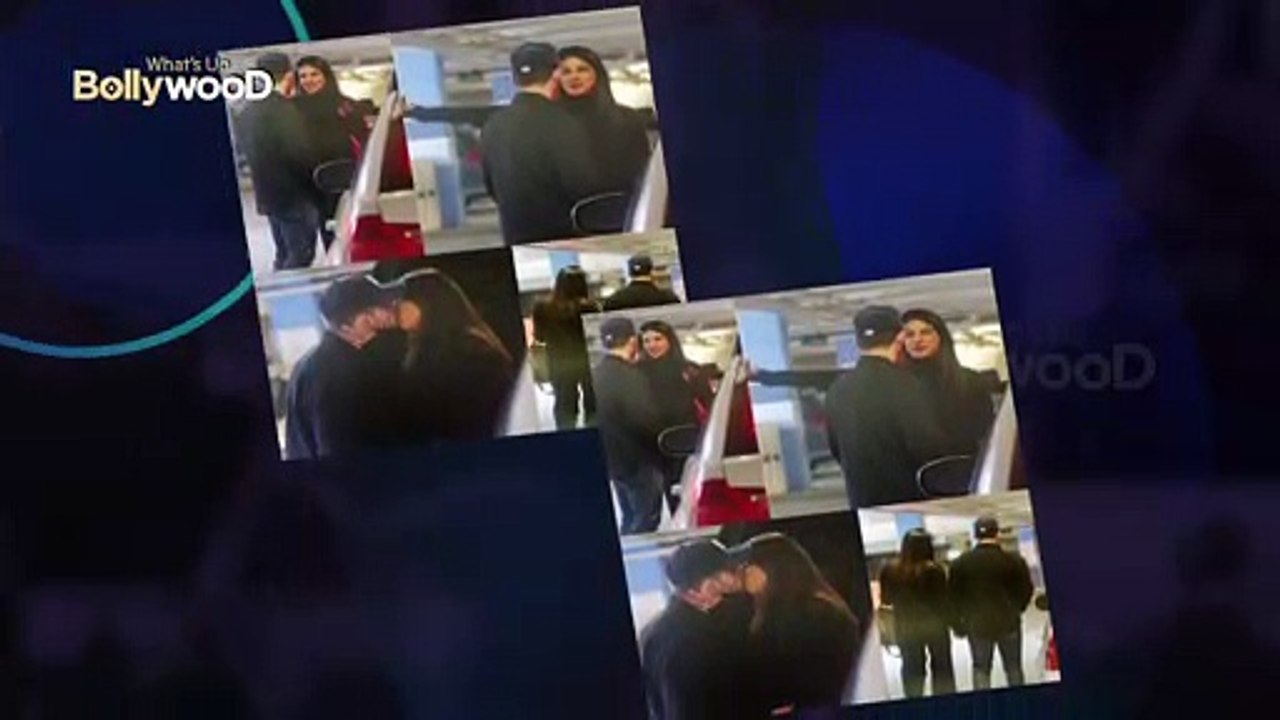 Pee Cee Nick Jonas Kissing At Parking Lot