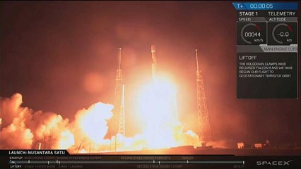 شاهد: إطلاق أول مهمة إسرائيلية إلى القمر