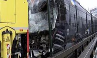 Metrobüs kazası kamerada
