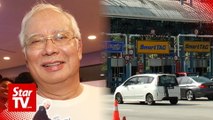 Najib on tolls announcement: Pakatan Govt just fishing for votes