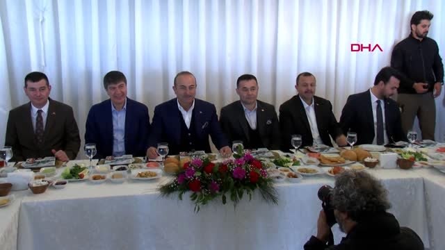 Antalya Bakan Çavuşoğlu 75 Milyar Dolarlık Ticaret Hedefi İçin ABD'den Kurmaylar Gelecek