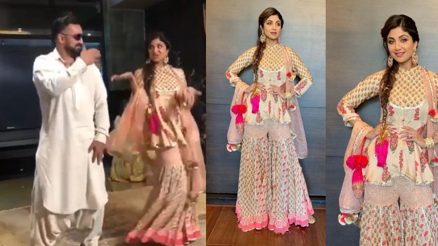 Shilpa Shetty & Raj Kundra dance to punjabi song at sister-in-law's sangeet ceremony | Boldsky