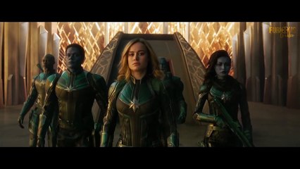 Yon-Rogg Training Carol Fight Scene Extended - CAPTAIN MARVEL (2019) Movie CLIP HD