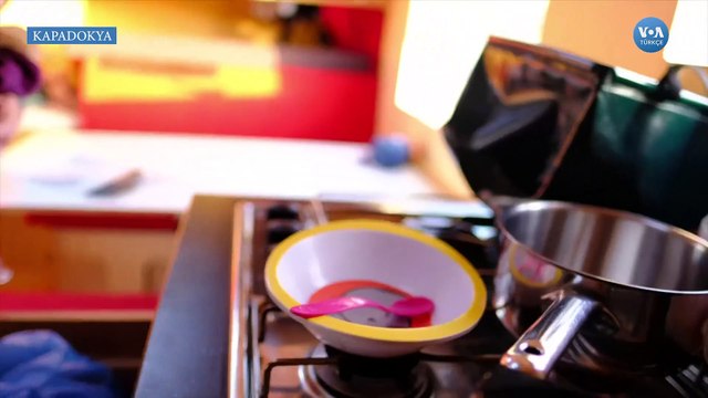 Beş Kişilik Alman Aile Karavanla Kapadokya’da