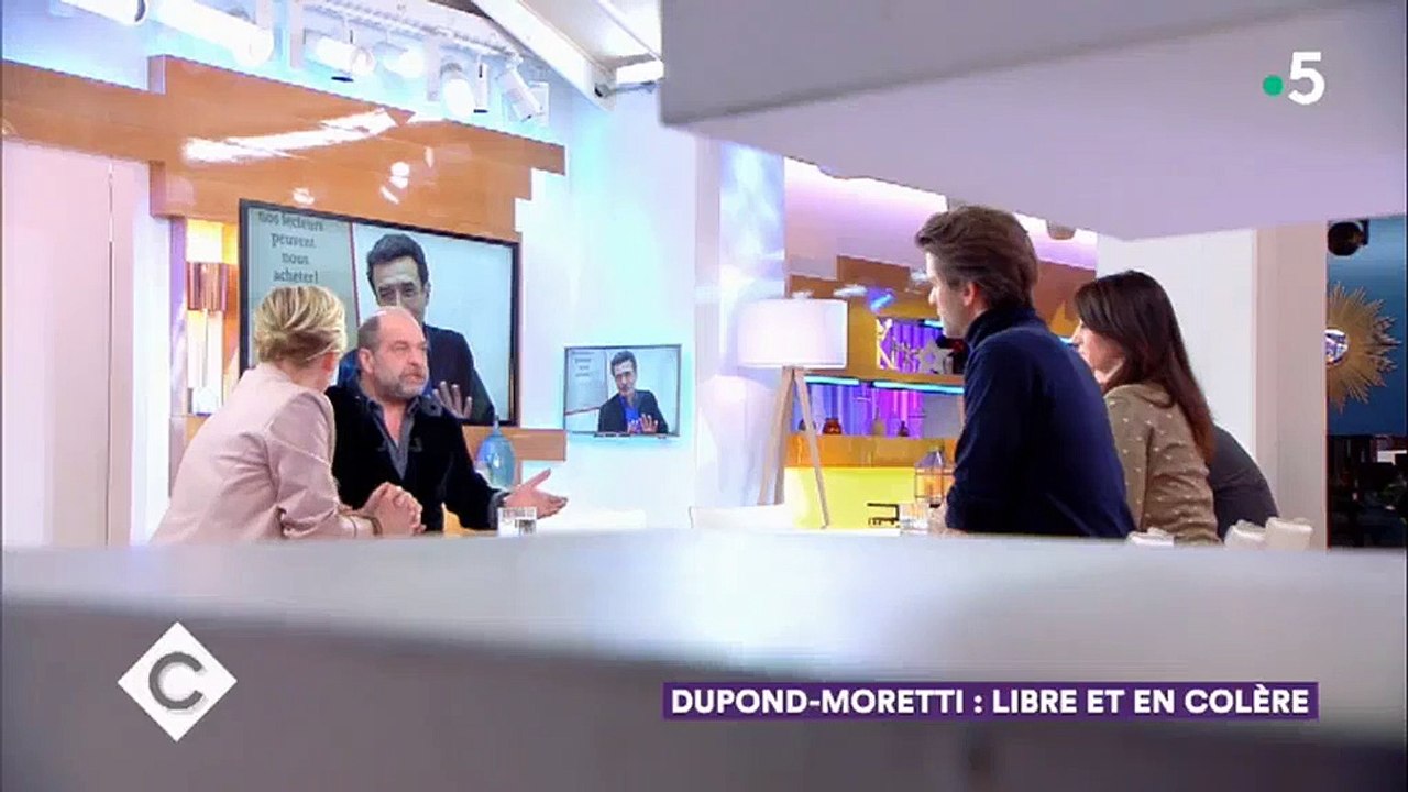 Eric Dupond-Moretti flingue Edwy Plenel dans "C à vous" : "Plenel est devenu un collabo des flics !"