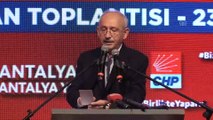 Kılıçdaroğlu: 'Herkesin kazandığı ve huzur içinde yaşadığı bir Türkiye'yi el birliğiyle inşa etmek istiyoruz' - ANTALYA