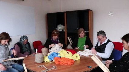 Kansere karşı file örerek mücadele verdi - İZMİR