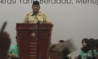 Prabowo: Saya Akan Jadikan Indonesia Bebas Korupsi