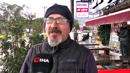 Bodrumu dolu ve sağanak vurdu... Yollar göle döndü