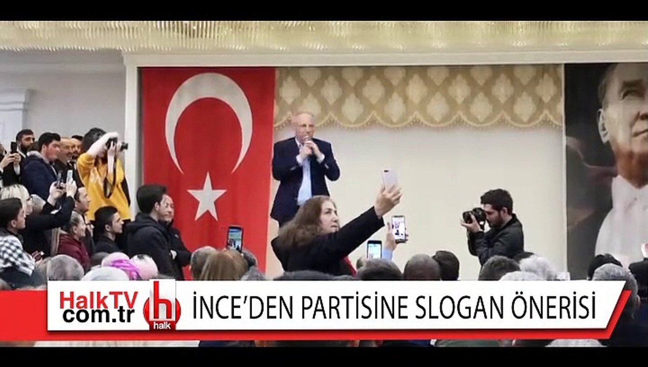 Muharrem İnce'den partisine slogan önerisi: Yiğit muhtaç olmuş kuru soğana, nasıl oy verirsin seni soyana