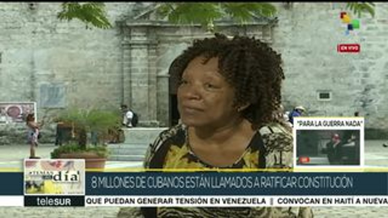 Ocho millones de cubanos están llamados a ratificar nueva constitución
