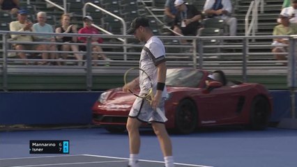 Delray Beach - Isner éteint Mannarino