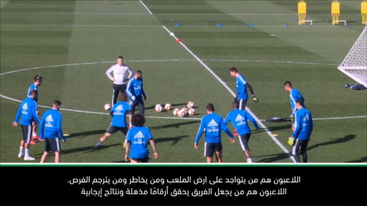كرة قدم: الدوري الإسباني: سولاري يشيد بأداء لاعبي ريال مدريد