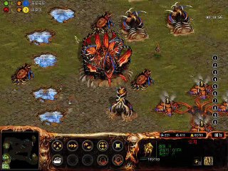 [korea RTS]아트록스 atrox 무깡이 vs 뚜루뚜루 05 181008  [starcraft clone]스타크래프트