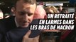 Un retraité en larmes dans les bras de Macron au Salon de l'Agriculture