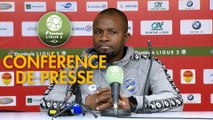 Conférence de presse US Orléans - FC Sochaux-Montbéliard (2-0) : Didier OLLE-NICOLLE (USO) - Omar DAF (FCSM) - 2018/2019