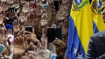 Guaidó anuncia que a ajuda humanitária ‘já entrou’ na Venezuela