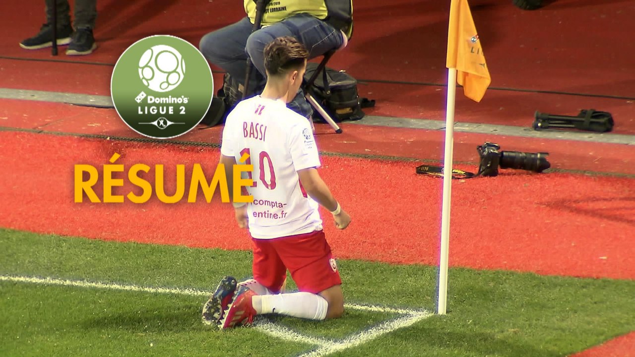 AS Nancy Lorraine - Gazélec FC Ajaccio (3-1)  - Résumé - (ASNL-GFCA) / 2018-19