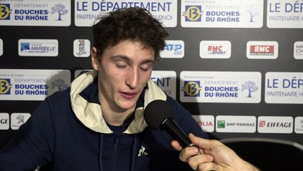 ATP - Marseille - Ugo Humbert :  "Je suis satisfait de ma semaine"