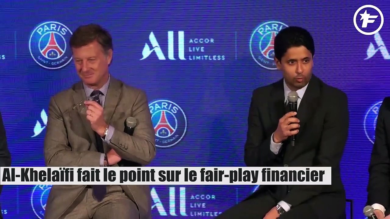 Nasser Al-Khelaïfi fait le point sur le fair-play financier et le nouveau sponsor maillot du PSG