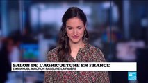 Au Salon de l'agriculture, Emmanuel Macron appelle à 