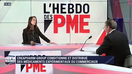 L’Hebdo des PME (2/5): entretien avec Éric Placet, CREAPHARM GROUP - 23/02
